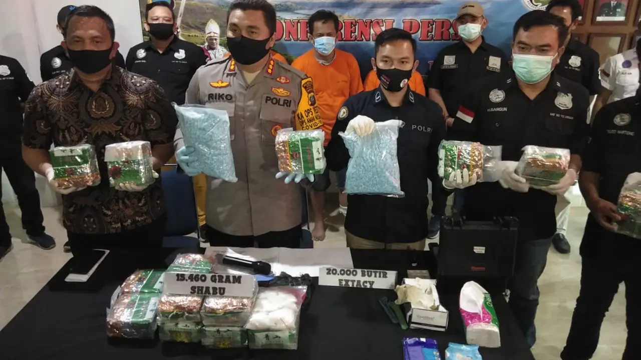 Pengungkapan Kasus narkoba di Medan