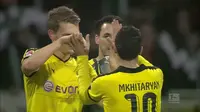 Video highlights bundesliga jerman antara Werder Bremen vs  Borussia Dortmund yang berakhir dengan skor 1-3 pada hari sabtu (31/10/2015).