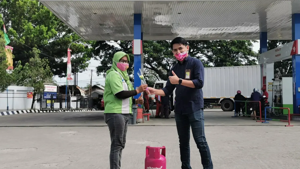 Pertamina Berikan Gratis Bright Gas pada Pelanggan Setia Pertamax Turbo di Sulawesi Selatan dan Tenggara.