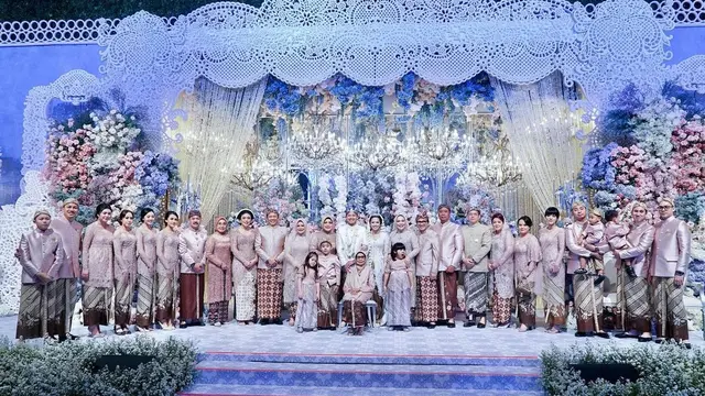 Potret Pernikahan Putri Kelima Ketua MPR dengan Anak Pemimpin LPS,  Presiden dan Wapres Jadi Saksinya