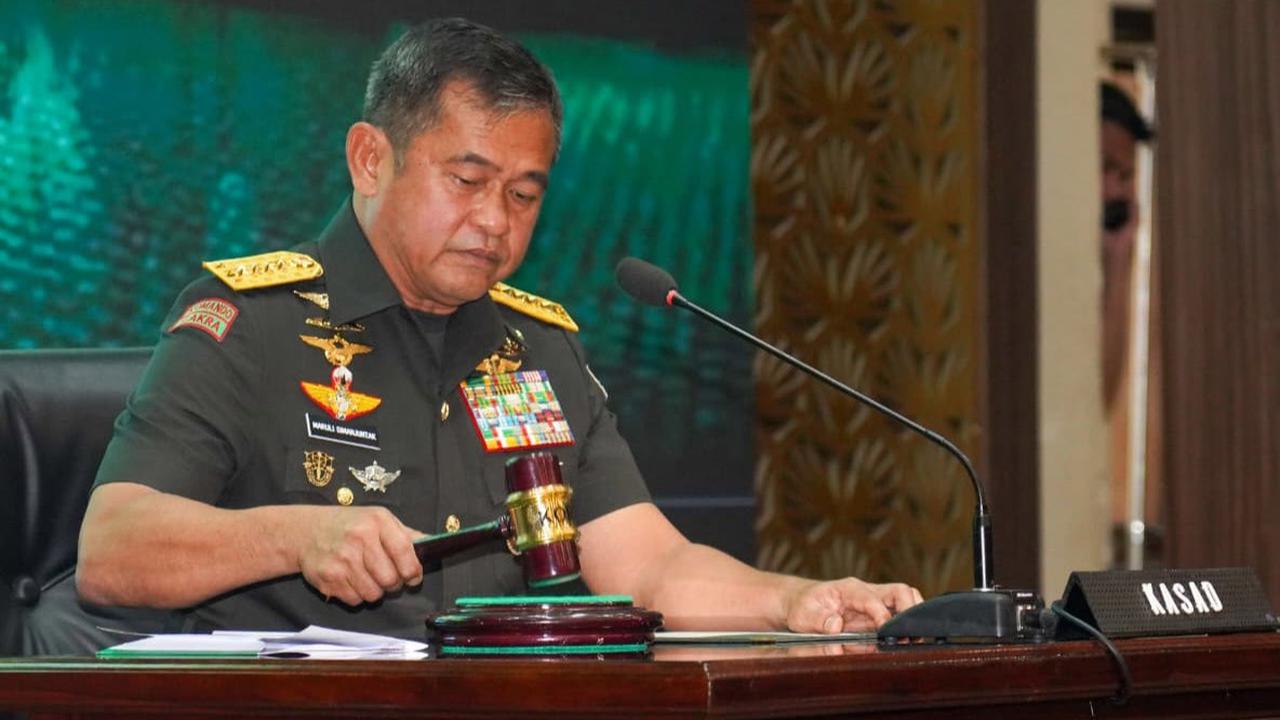 FOTO: Kasad Maruli Ingatkan  Lulusan Seskoad Ditantang Jadi Pemimpin Visioner dan Inovatif