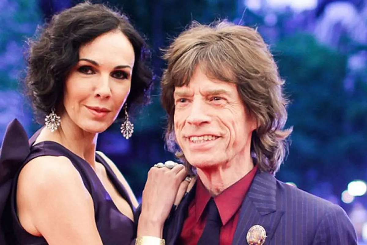 Mick Jagger dan L Wren Scott