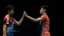 Kekalahan Chan Peng Soon/Peck Yen Wei, membuat Malaysia tidak memiliki wakil di final Indonesia Open 2017. (Bola.com/Vitalis Yogi Trisna)
