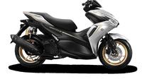 Basis Yamaha Aerox yang sudah terlihat garang sebelum di modifikasi (Source : Yamaha Indonesia)