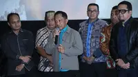 Menteri Dalam Negeri, Muhammad Tito Karnavian saat nonton bareng film “Lafran” bersama sejumlah tokoh di Djakarta Theater, Jakarta, Kamis (20/6/2024) malam. (Foto: Istimewa)
