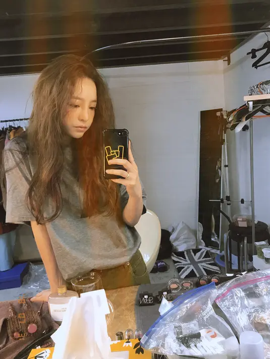 Mengenai kabar tersebut, pihak agensi yang menaungi Goo Hara pun tak tinggal diam. (instagram/koohara__)