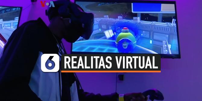 VIDEO: Begini Asyiknya Rekreasi Realitas Virtual Saat Pandemi Covid-19