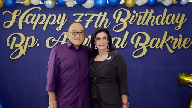Potret Aburizal Bakrie dan Tatty Murnitriati (Instagram/@aburizalbakrie.id)