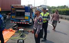Lalin Tol JORR Berangsur Pulih usai Tabrakan Beruntun