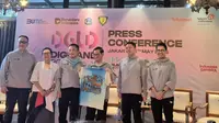 Press Conference Digiland Run 2025 di Plataran Menteng Jakarta, pada Senin (5/5/2025).