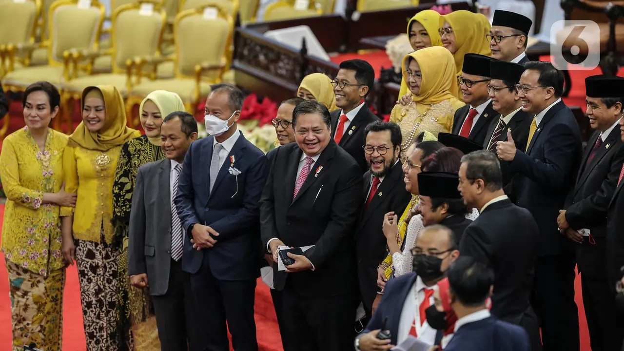 Suasana Sidang Tahunan MPR 2022