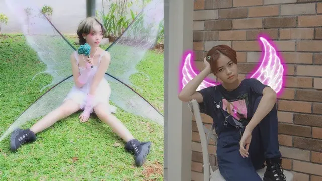 6 Potret Adu Gaya Nabila dan Nadia, Anak Kembar Inez Tagor yang Jago Dance