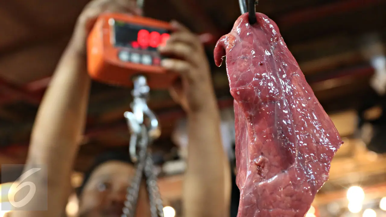 20160125-Harga Daging Sapi di Jakarta Melonjak Hingga Rp 130 Ribu/Kg-Jakarta
