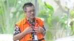 Direktur Utama PT Menara Agung Pusaka Donny Winoto saat tiba di gedung KPK, Jakarta, Kamis (1/3). Donny Winoto diperiksa penyidik KPK sebagai tersangka kasus suap kepada Bupati Hulu Sungai Tengah. (Liputan6.com/Herman Zakharia)