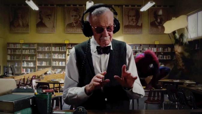 Cameo Stan Lee dalam The Amazing Spider-Man (YouTube)