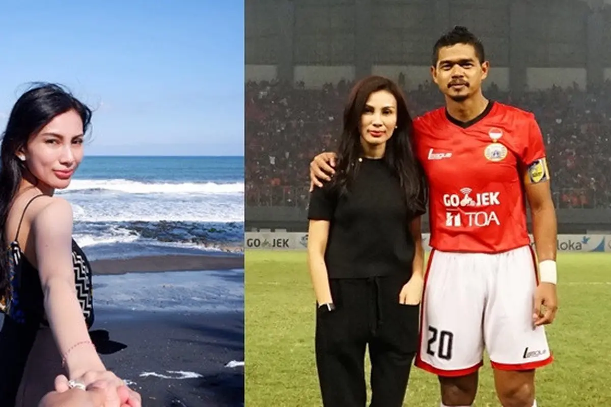 Jarang Terekspos, Ini 6 Pesona Tribuana Tungga Dewi Istri Bambang Pamungkas