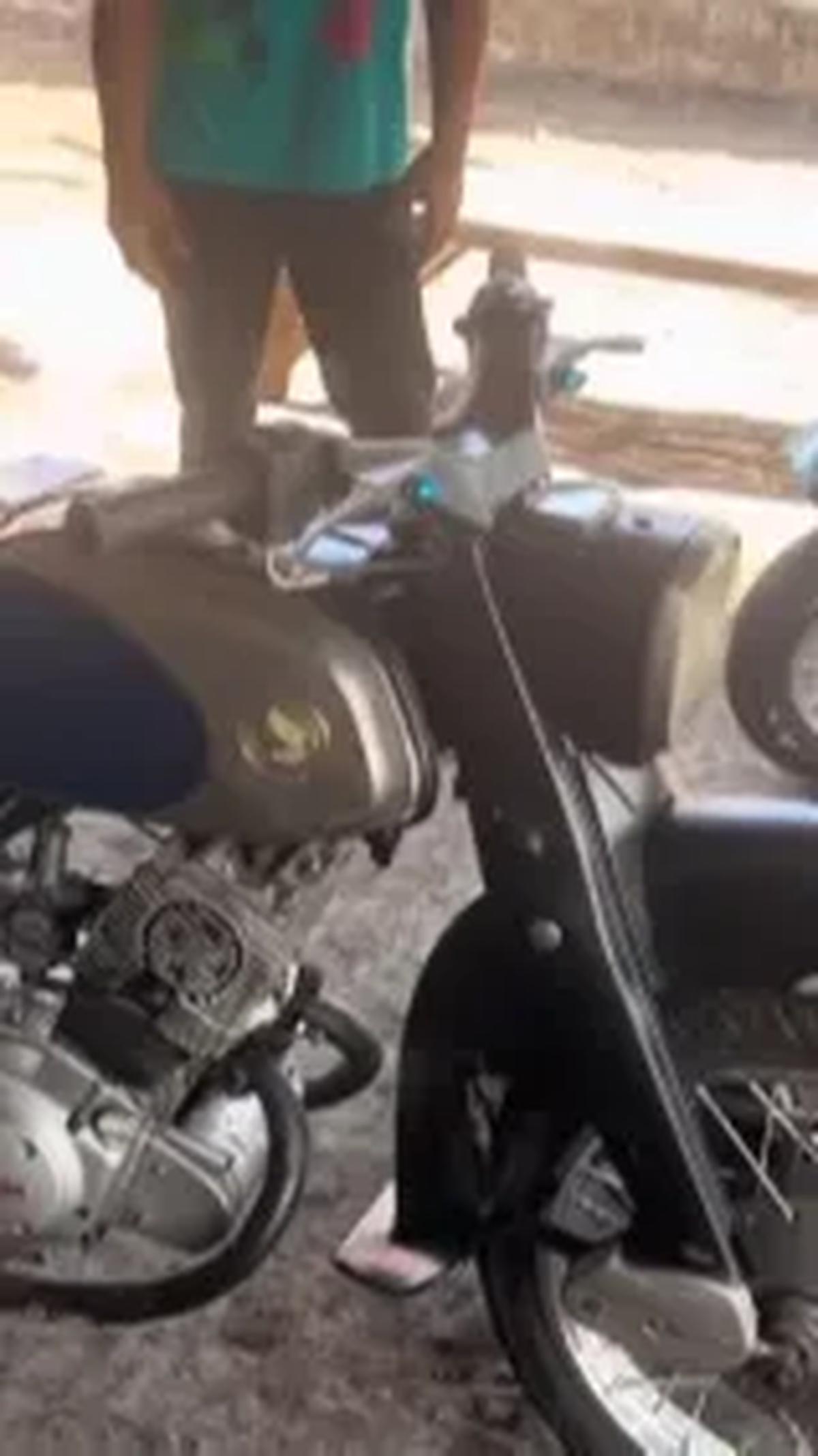 Motor Antik Masih Mulus