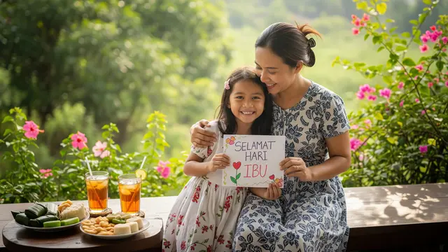 Ilustrasi Hari Ibu.