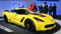 Corvette Z06 ini naik 25 horse power dari versi konsepnya yang diperkenalkan pada ajang Detroit Motor Show