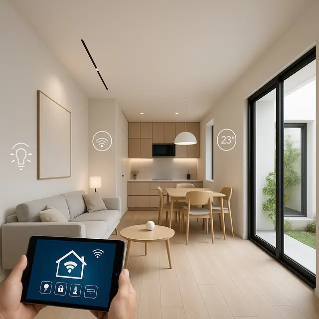 Model Rumah Minimalis 6x12 dengan Konsep Open Space (Image by ChatGPT)