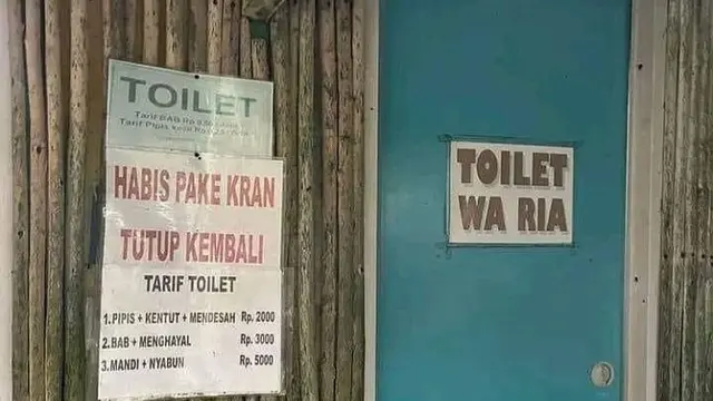 6 Tulisan Toilet Wanita dan Pria Tak Sesuai Ini Bikin Bingung - Hot ...