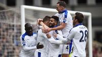 Video highlights 5 gol terbaik Leicester City di Premier League musim ini mulai dari gol spektakuler Jamie Vardy sampai lesakan indah Mahrez
