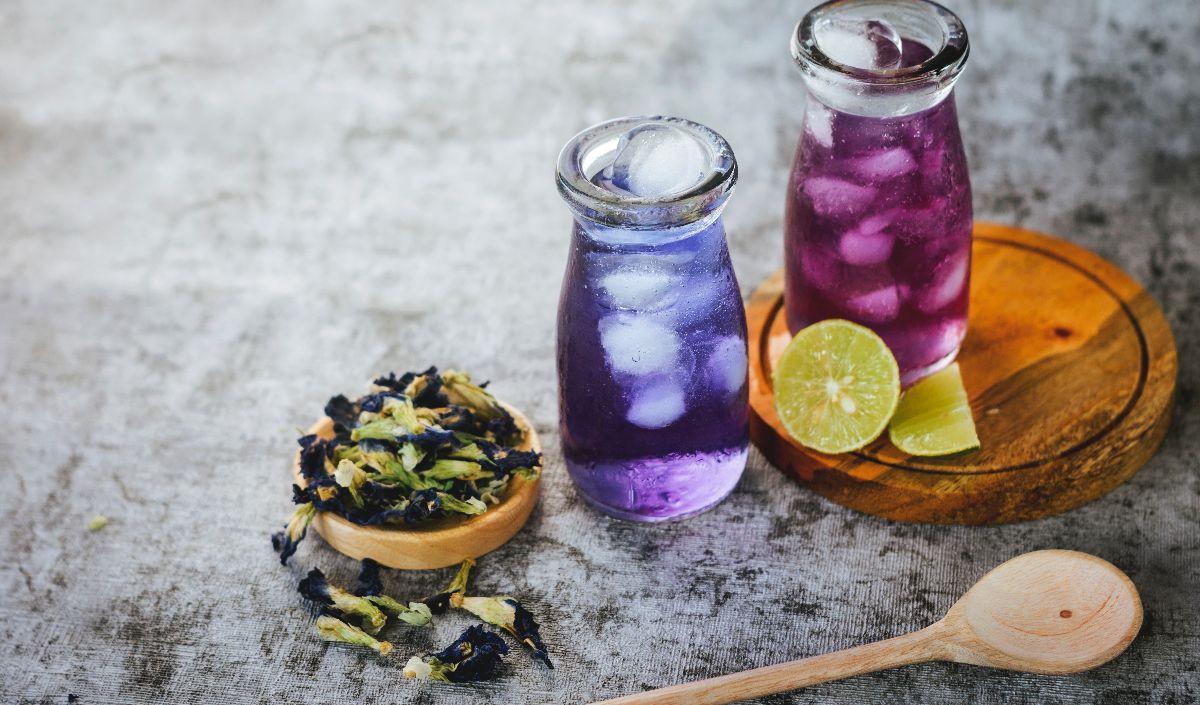 <b>Resep Es Bunga Telang Lemon </b><br>