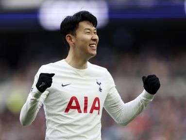 Empat gol Spurs lainnya dicetak oleh Matt Doherty, Son Heung-min, Emerson Royal dan Steven Bergwijn. (AP/Ian Walton)