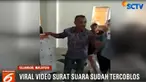 Dalam video tersebut, surat suara pilpres sudah tercoblos untuk pasangan nomor urut nol satu.