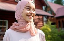 7 Inspirasi Gamis Warna Pastel untuk Kulit Sawo Matang, Elegan dan Stylish