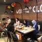 Ternyata, restoran dengan gaya Asia ala Amerika ini juga menyediakan makanan cepat saji disamping menjadi restoran keluarga. Ini sensasinya. (Foto : Sam's Wok)