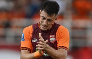 Winger Borneo FC, Mariano Peralta. (Bola.com/Dok.Instagram Borneo FC).