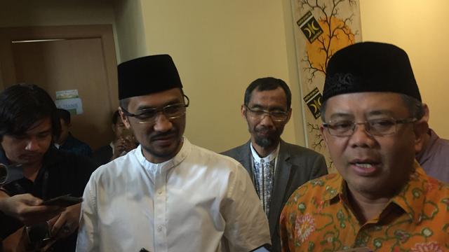 Mantan Ketua KPK Abraham Samad dan Presiden PKS Sohibul Iman (Liputan6.com/M Radityo)