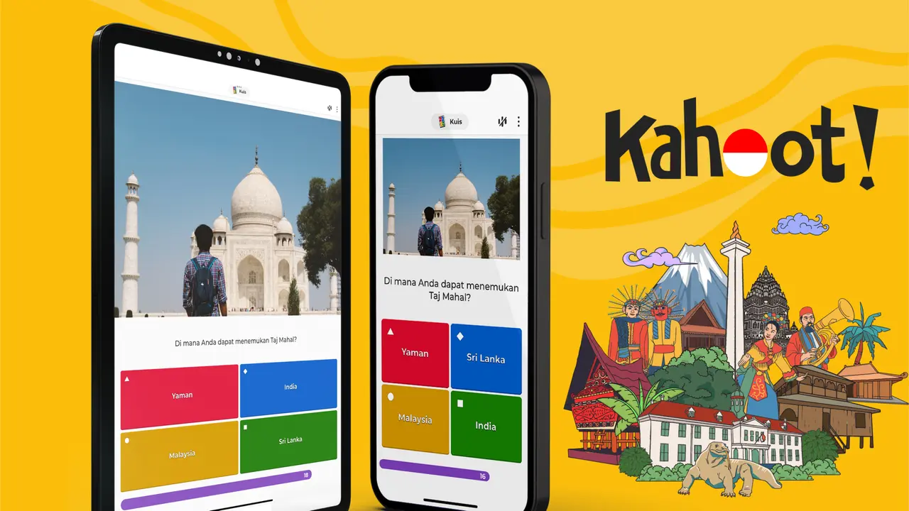 Platform edutech sekaligus brainstorming Kahoot! kini hadir dalam Bahasa Indonesia