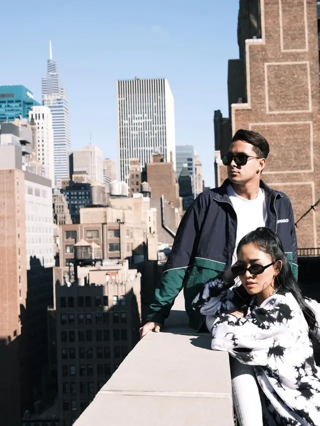 Susul ke Amerika, Ini 6 Potret Rachel Vennya Bareng Salim Nauderer di New York