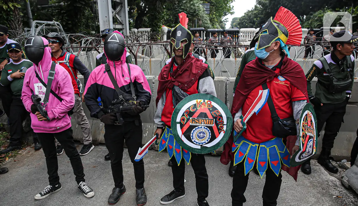 Aksi May Day juga akan dilakukan di beberapa provinsi. Ada 38 provinsi terkonfirmasi melakukan aksi May Day serempak serta ratusan Kabupaten/Kota akan mengikuti aksi May Day. (Liputan6.com/Faizal Fanani)