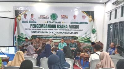 MUI Banjarmasin Kuatkan Ekonomi Umat Lewat Pelatihan Pengembangan Usaha Mikro