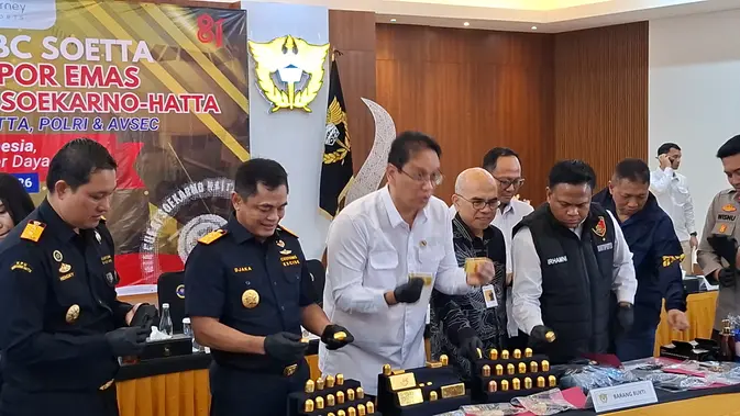 Bea Cukai Bongkar Rute Penyelundupan Emas Rp 63 M