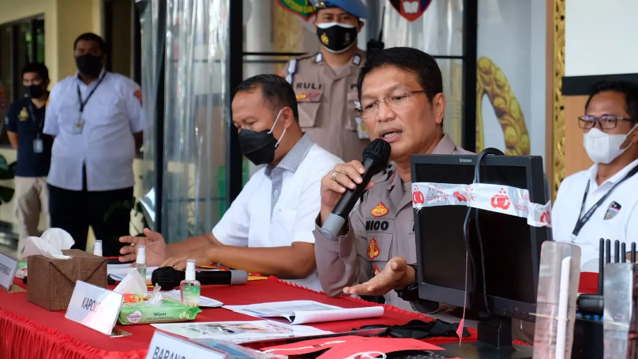 Direktorat Reserse Kriminal Khusus (Ditreskrimsus) Polda Kalsel menyita sebanyak 4.717 tabung LPG 3 Kg bersubsidi