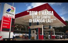 BBM satu harga telah sampai di Banggai Laut