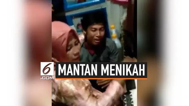 Seorang pria nangis tersedu setelah sekian lama menjalin hubungan selama 6 tahun. Hal ini terjadi akibat terlambat melamar, sang kekasih dinikahkan dengan orang lain.