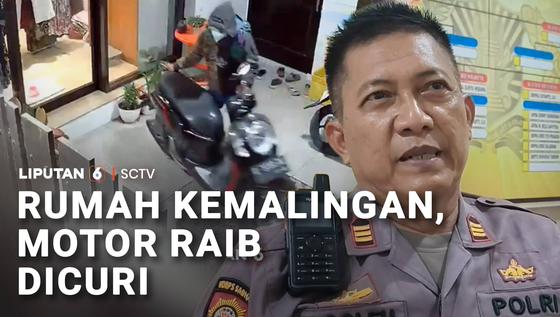 Maling Motor Makin Lihai! Hitungan Menit Motor di Garasi Rumah Raib