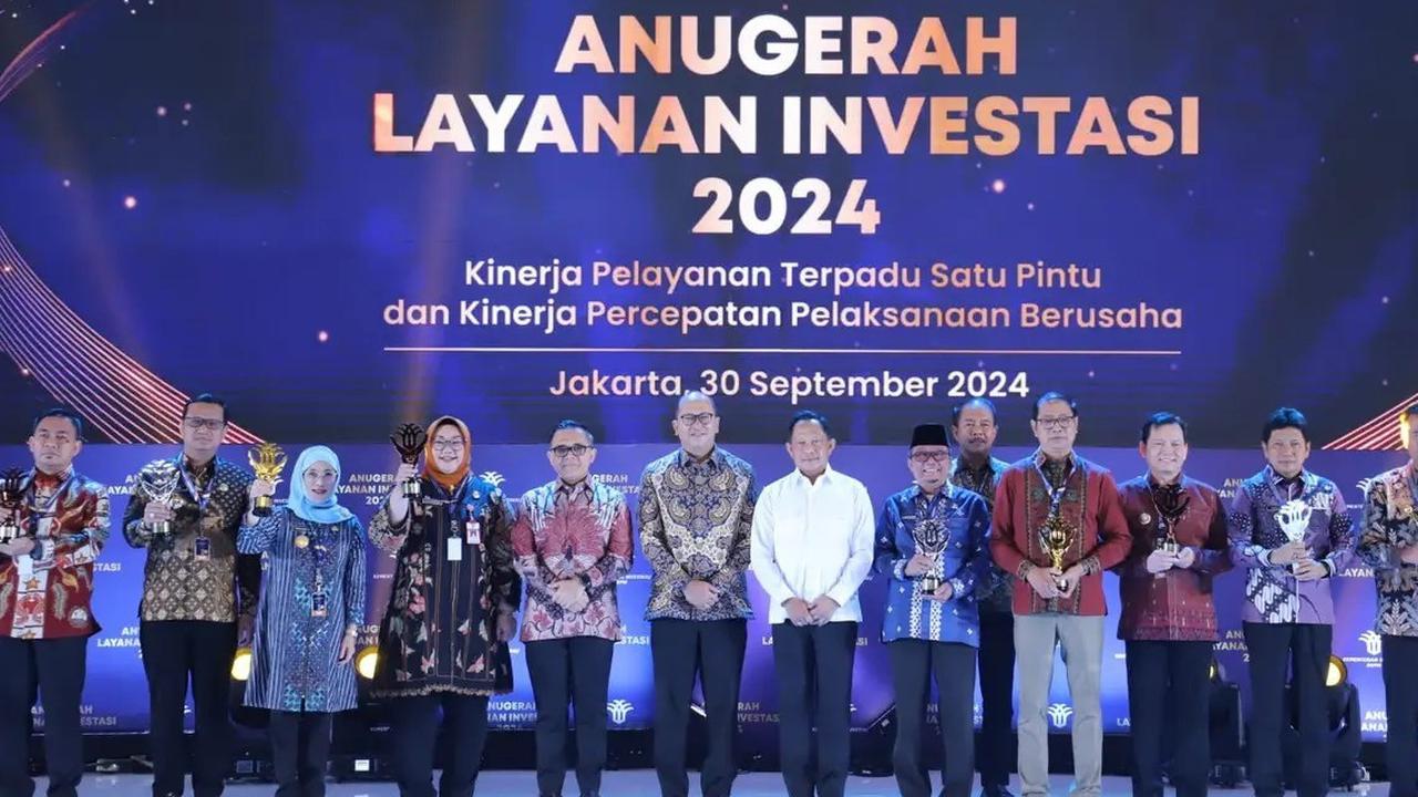 Kementerian Investasi/BKPM Gelar Anugerah Layanan Investasi 2024, Ini Pesan Rosan Roeslani