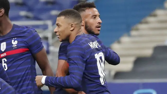 Prancis Menang Besar Atas Ukraina 7-1
