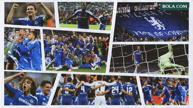 Kolase - Chelsea Juara Liga Champions 2012