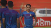 Galih Akbar, pemain terbaik Liga 3 2018 bersama Persik Kediri, belum menerima uang hadiah dari PSSI atas prestasinya tersebut. (Bola.com/Gatot Susetyo)