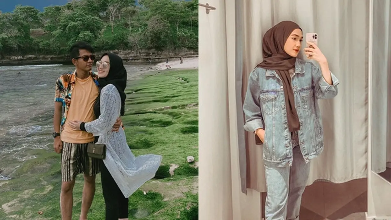 6 Gaya OOTD Hafna Alliya Istri Angga Putra 'Anak Band', Simpel dan Stylish