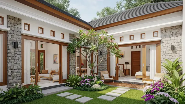 9 Desain Rumah Leter L yang Cocok untuk Lahan Memanjang, Fungsional dan Estetik
