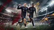 Ilustrasi Florian Wirtz dan Alexander Isak, Liverpool. (Bola.com/AI)