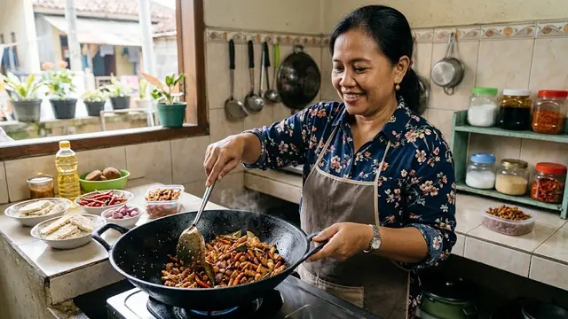 Resep Tempe Orek Kering Manis yang Tidak Cepat Lembek/AI Generated